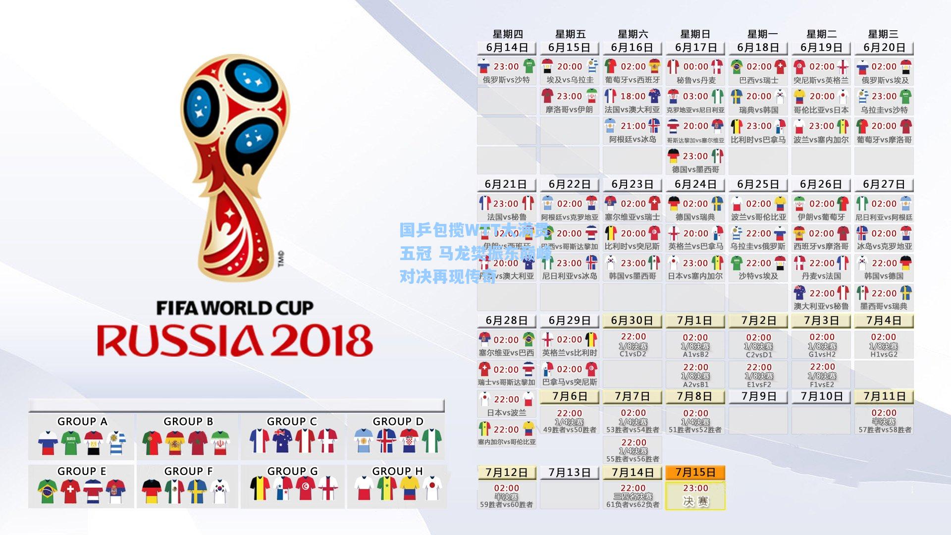 国乒包揽WTT大满贯五冠 马龙樊振东巅峰对决再现传奇